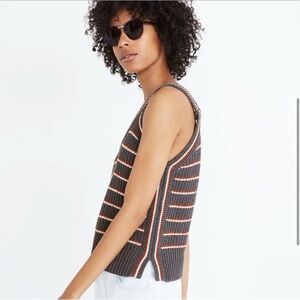Madewell Stockton Stripe Sweater Tank